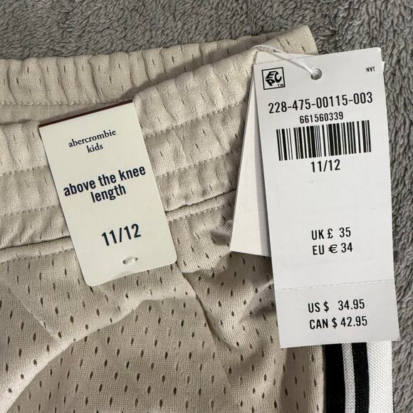 Abercrombie Kids Mesh Shorts Basketball Shorts Above The Knee Length, 11/12Y - Picture 5 of 6